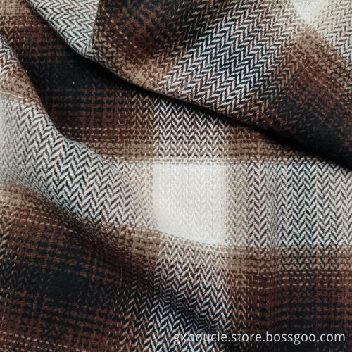 Boucle mode pläd design Tyg
